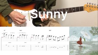 Yorushika  晴る Sunny guitar cover with tabs amp chords [upl. by Emmons304]