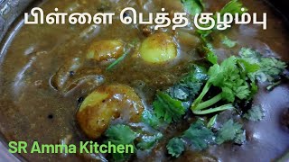 பிரசவ மருந்து குழம்பு  பிள்ளை பெத்த குழம்பு  Pathiya kuzhambu recipe in tamil  SR Amma Kitchen [upl. by Ennaillij]