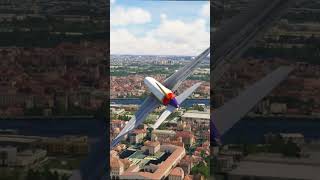 Asiana Airlines Airbus A380 EPIC Landing in Paris Airport [upl. by Dorotea]