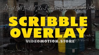 FREE Scribble Overlay Pack  scribble overlays for editing [upl. by Nangem593]