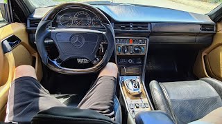 Mercedes Benz W124 E500 Sport Interior Customization [upl. by Annil]