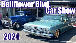 Bellflower Blvd Car Show 2024  Bellflower California [upl. by Labina]