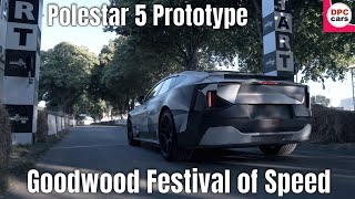 Polestar 5 prototype at Goodwood Festival of Speed [upl. by Euqinomod]