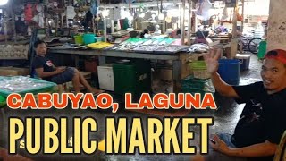 CABUYAO PUBLIC MARKET LAGUNA 🎉 Town Fiesta 2024 [upl. by Issim]