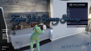 PECA Engine v20 Free GTAV Menu  Recovery  Showcase [upl. by Tijnar]