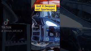 I swapped everything out of mk7 Golf R into a Sportwagen mk7golfrswap sportwagen projectcar [upl. by Lilian]