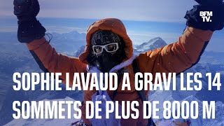 Sophie Lavaud est la première Française à avoir gravi les 14 sommets de plus de 8000 mètres [upl. by Atnahs]