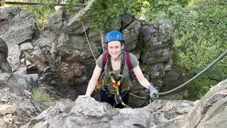 Via Ferrata Vír II Czechia  Operation Hook II  Erasmus [upl. by Artemis645]