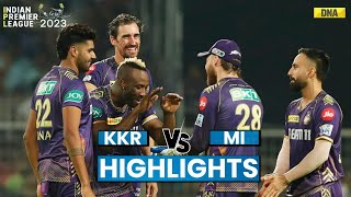 KKR VS MI Highlights Kolkata Knight Riders Beat Mumbai Indians By 18 Runs  IPL 2024 [upl. by Oniratac477]