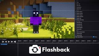 Create Cinematic Minecraft Shots with Flashback Mod [upl. by Nnaeoj48]