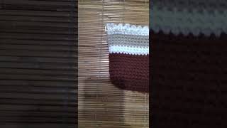 短針配色零錢包 wallet 鉤針編織 crochet [upl. by Skipper]