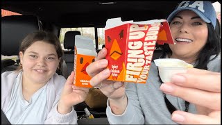 Burger King Mukbang with Liv [upl. by Eillo240]