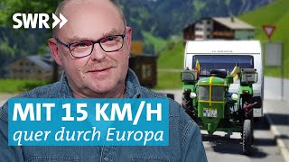 Urlaub mit dem Traktor Ganz langsam durch Europa reisen [upl. by Moor459]