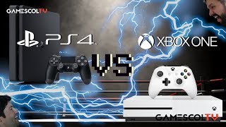 PS4 slim VS Xbox one S GamescolTV [upl. by Maffei]