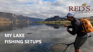 My Lake Setups  Tips and Tackle for Fly Fishing Lakes [upl. by Paff]