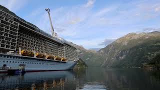 Royal Caribbean  Geiranger Cruise Port and Mount Dalsnibba  Norways Majestic Beauty [upl. by Mathis]