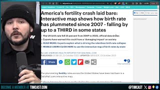 US Fertility Rate COLLAPSES Sparking PANIC Economy Is IMPLODING Conservatives Have MORE Babies [upl. by Velma15]