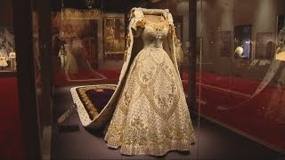 Buckingham Palace exhibition celebrates Queen Elizabeths Coronation to mark the 60th anniversary [upl. by Heid]