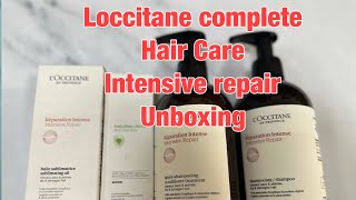 Loccitane complete Hair Care  intensive repair range [upl. by Kirschner]