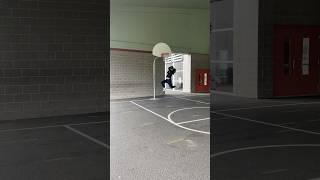 The WEIRDEST Layup EVER 🤣🏀 shorts basketball [upl. by Oibesue]