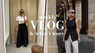 WEEKLY VLOG  WHAT I WORE THIS WEEK MANGO amp OTHER STORIES TRY ON MONICA VINADER DISCOUNT [upl. by Millard855]