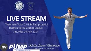 Thatcham Town CC 2nd XI v Sulhampstead and Ufton CC 2nd XI  20 July 2024 [upl. by Liartnod]