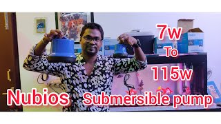 Nubios submersible pump review in tamil  sump motor  sumpfilter pump motor diy video tamil [upl. by Singer]