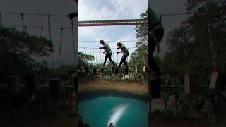 Real Life Takeshi Castle Near Mumbai  Monteria Resort Karjat resort shorts youtubeshorts [upl. by Annuaerb324]