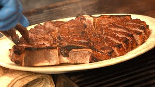 Endless HighEnd Steaks Grilled at Benjamins Steak House Roppongi Tokyo Up Close in the Kitchen [upl. by Sammer]