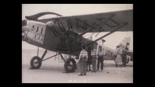 Early Airplane in Africa 1920s  Archive Film 1066848 [upl. by Siroled]