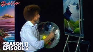 Bob Ross  Frosty Winter Morn Season 23 Episode 1 [upl. by Egrog]