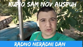 RADNO NERADNI DAN sečemo šašukupio sam nov auspuh [upl. by Yevre684]