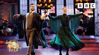 Sarah Hadland and Vito Coppola Viennese Waltz to Hedwigs Theme from Harry Potter ✨ BBC Strictly 2024 [upl. by Oileduab]