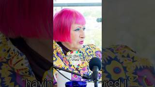 WATCH the full podcast episode with Zandra Rhodes NOW podcast fashion fashiondesigner [upl. by Ifill]