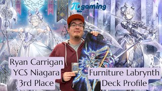 Ryan Carrigan 3rd Place YCS Niagara Falls Labrynth Deck Profile  101324 [upl. by Peria]