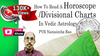 How to read a HoroscopeDivisional Charts in Vedic Astrology by PVR Narasimha Rao [upl. by Idona368]