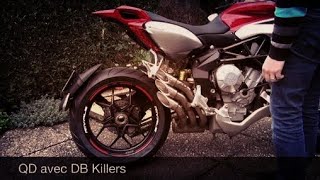 MV Agusta Rivale 800 TOP Exhaust Sound hd [upl. by Marice774]