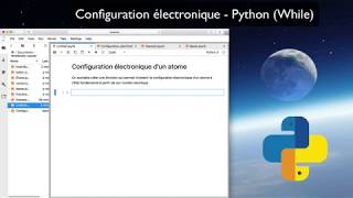 Configuration électronique  Python While [upl. by Baumann909]