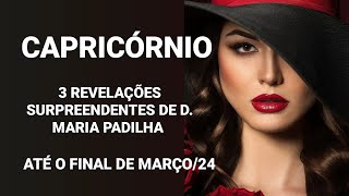 CAPRICÓRNIO ♑ ATÉ O FINAL DE MARÇO24 tarot capricornio pickacard horoscopo [upl. by Louanne]