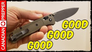 Wranglerstar is WRONG Best Lightweight EDC Blade  Benchmade Bugout [upl. by Bryant]