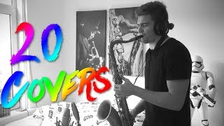 20 Saxophone Covers of Popular Songs Summer 2017 [upl. by Ecnerrat]