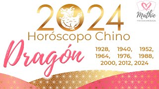 🐲 Dragón Horoscopo Chino 2024 Año del Dragón de Madera 🐲 Horóscopo Chino Dragón Guia Angelical [upl. by Stephine]