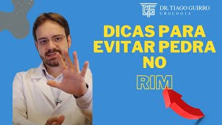 5 dicas para evitar Pedra nos Rins [upl. by Humpage186]