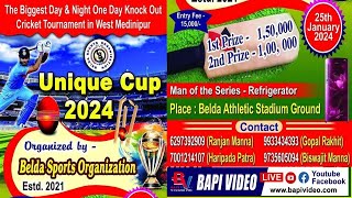 UNIQUE CUP2024 Organized By Belda Sports [upl. by Nitas]