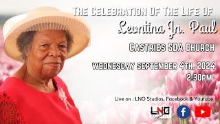 The Celebration Of The Life Of Leontina Jn Paul [upl. by Retsae]