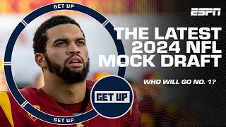 🚨 2024 NFL Mock Draft Alert 🚨  Get Up [upl. by Samul]