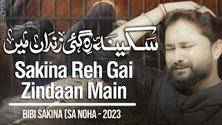 Nohay 2023  Sakina Reh Gai Zindaan Main  Syed Raza Abbas Zaidi  Muharram 1445  Bibi Sakina Noha [upl. by Airdnaid]