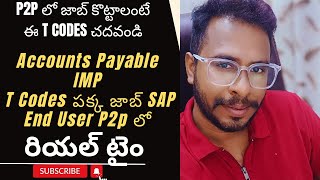 Account Payable TCodes in SAPSAP Transaction Codes for Accounts PayableSAP Accounts Payable Tcodes [upl. by Cyril]