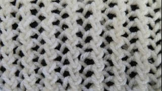 Strickmuster Nr84 SOMMERNETZ [upl. by Astrahan60]