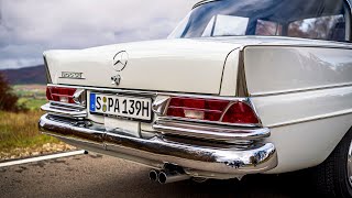 w112 MercedesBenz 300 SE Tailfin elegant predecessor of the Sclass [upl. by Ettelocin565]